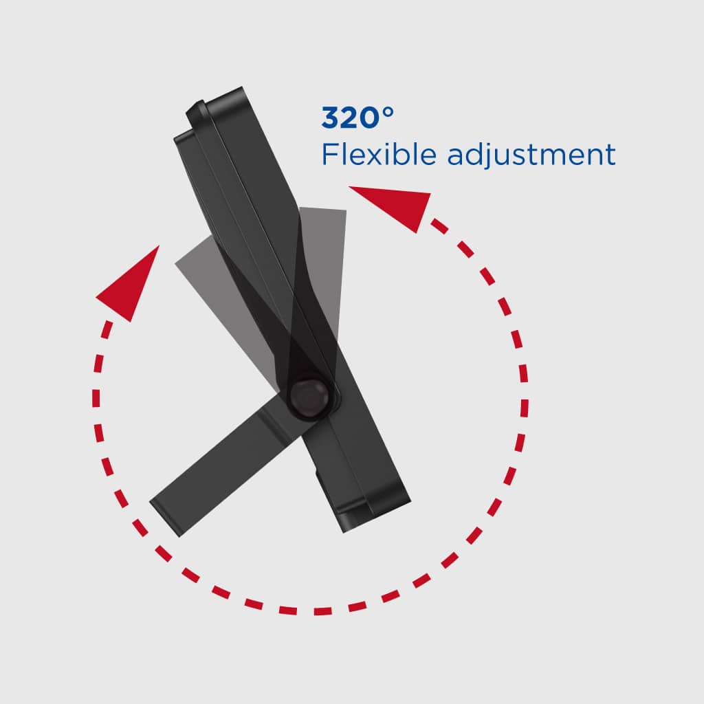 Flexible Mounting Bracket for Garden Flood Lights