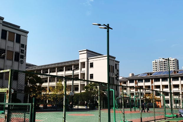 LED Outdoor Street Light In Basketball Court In Hangzhou
