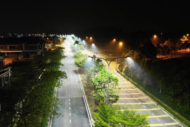 Streetlight Fixtures For Main Road Lighting in malaysia