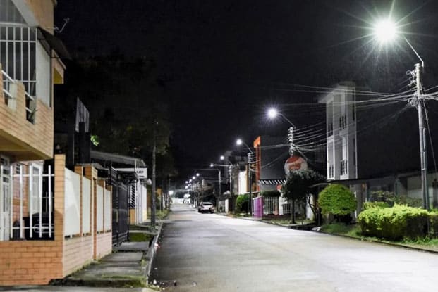 Street Lights In Colombia