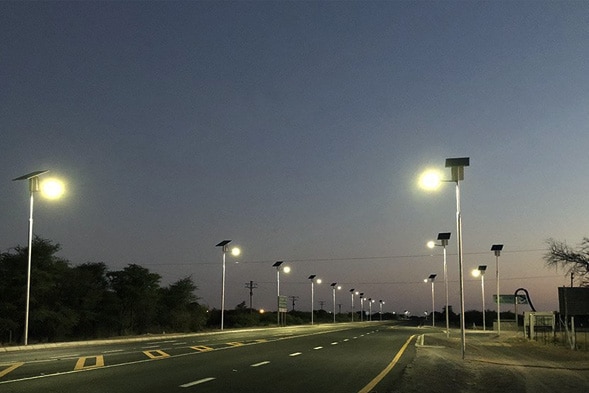Cobra head street light for solar street light system in Mexico-2