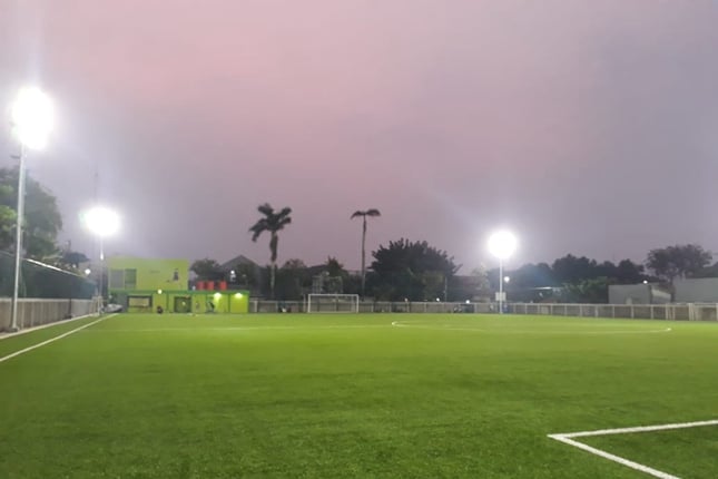 LED flood lamps for football stadium