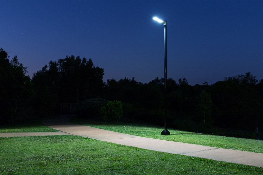 Series PV4 All in one solar street light Application
