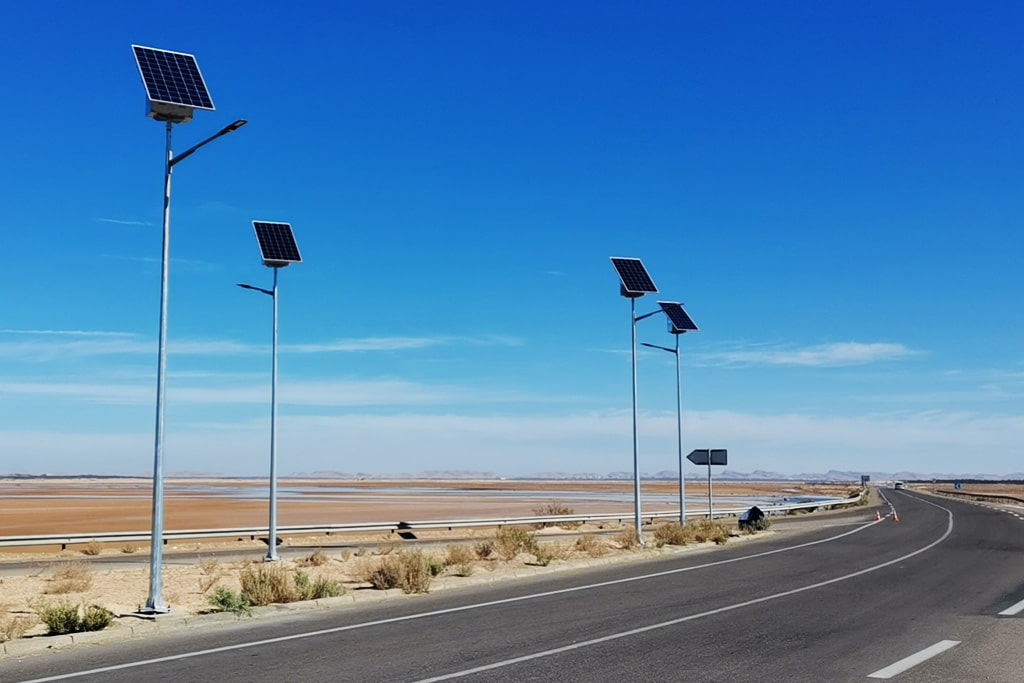 LED Solar Street Light Dusk to Dawn