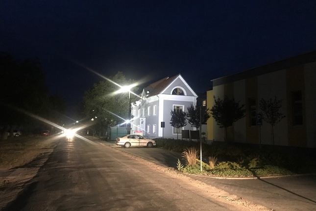 LED floodlight for country road lighting in Czech-3