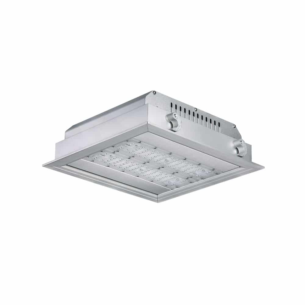 ATEX approved gas station canopy lights