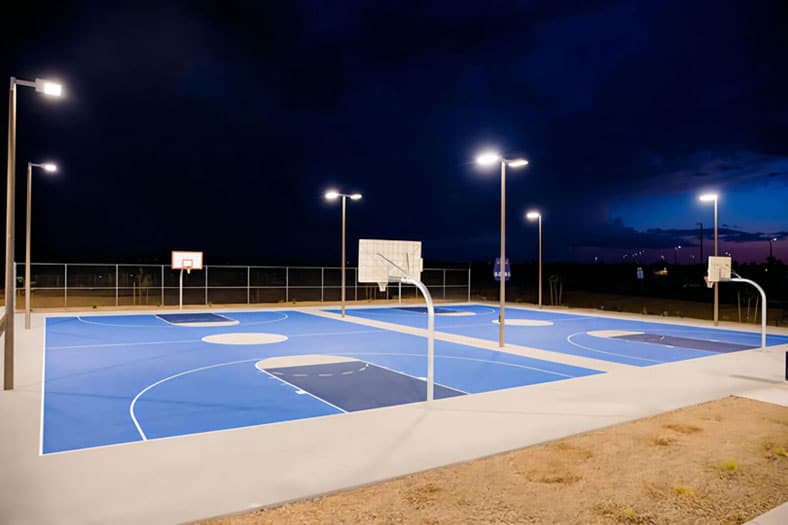 Basketball Court Lighting