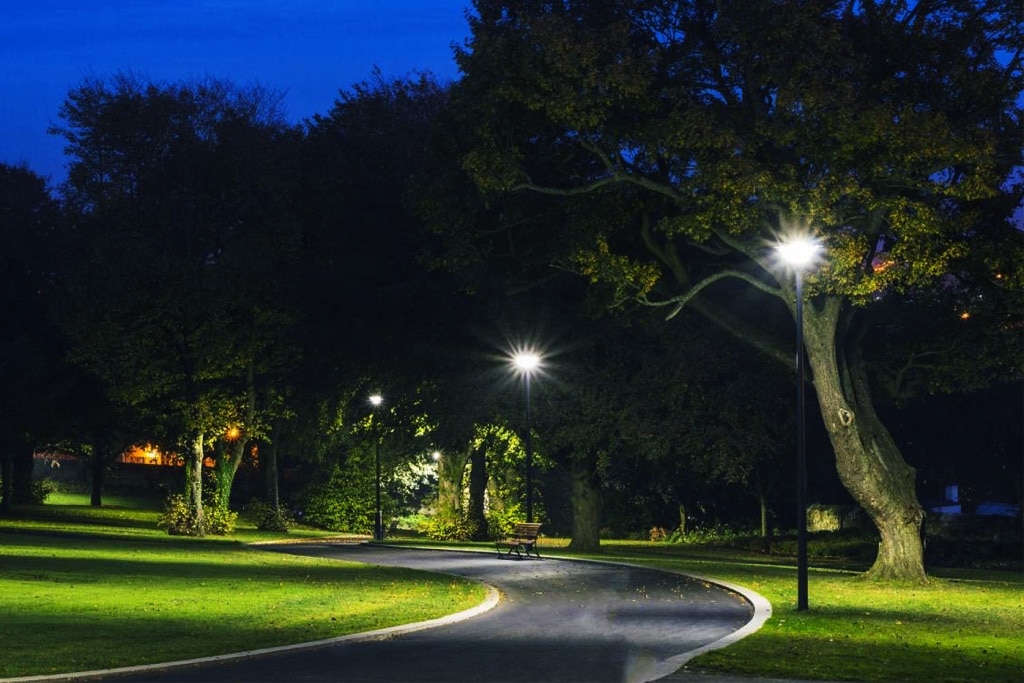 LED pole lights for Park & Pathway Lighting