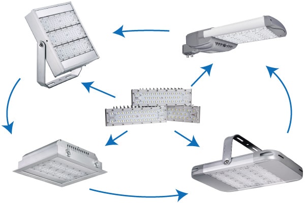 ZGSM's modular LED lights