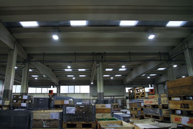 Warehouse Light For Factory Lighting In Italy