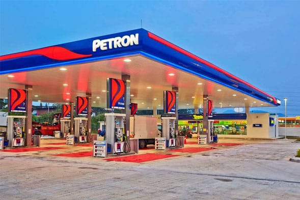 Gas Station Lighting For A Petrol Station In Malaysia-2