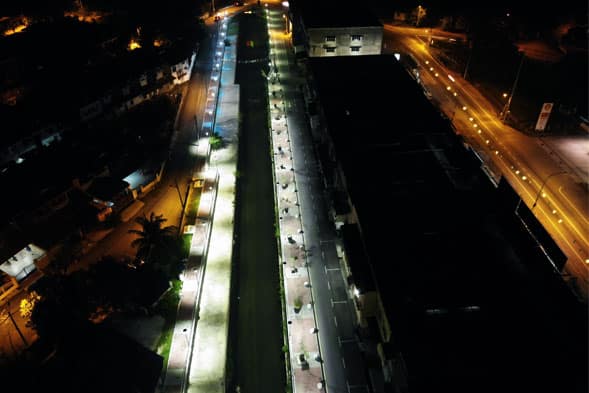 Post Top LED Lights For Road Lighting In Malaysia-3