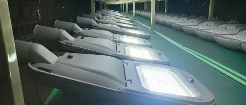 LED street lamps