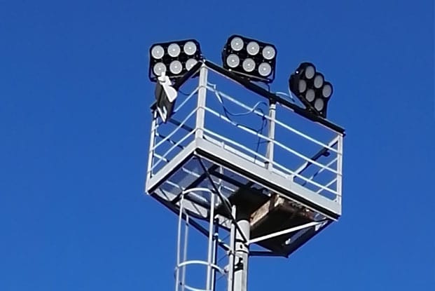 Football Field Lights In Italy