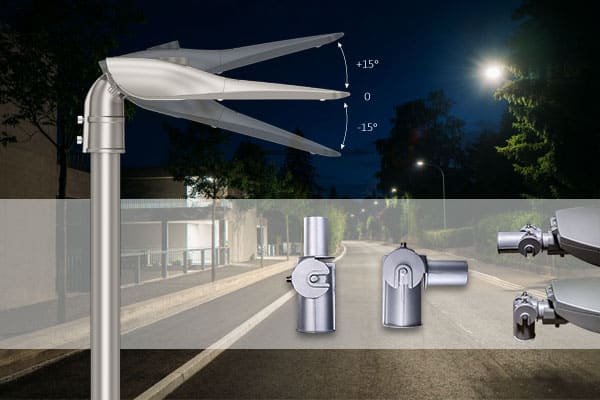 Benefit of adjustable street light mounting bracket / street light clamp
