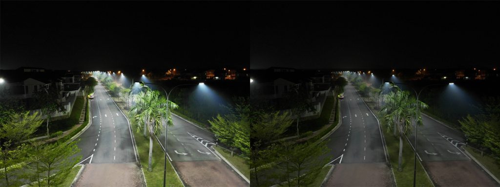 Timer dimming(Astrodim) of ZGSM street lights