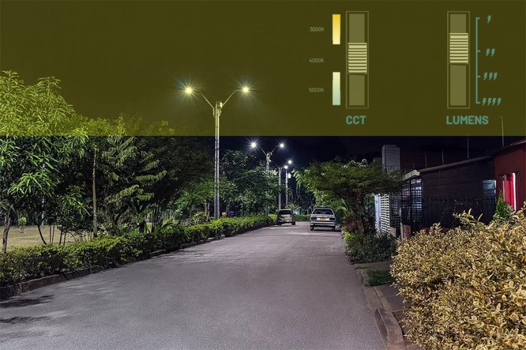 Tunable white lighting and its application in indoor and outdoor lighting